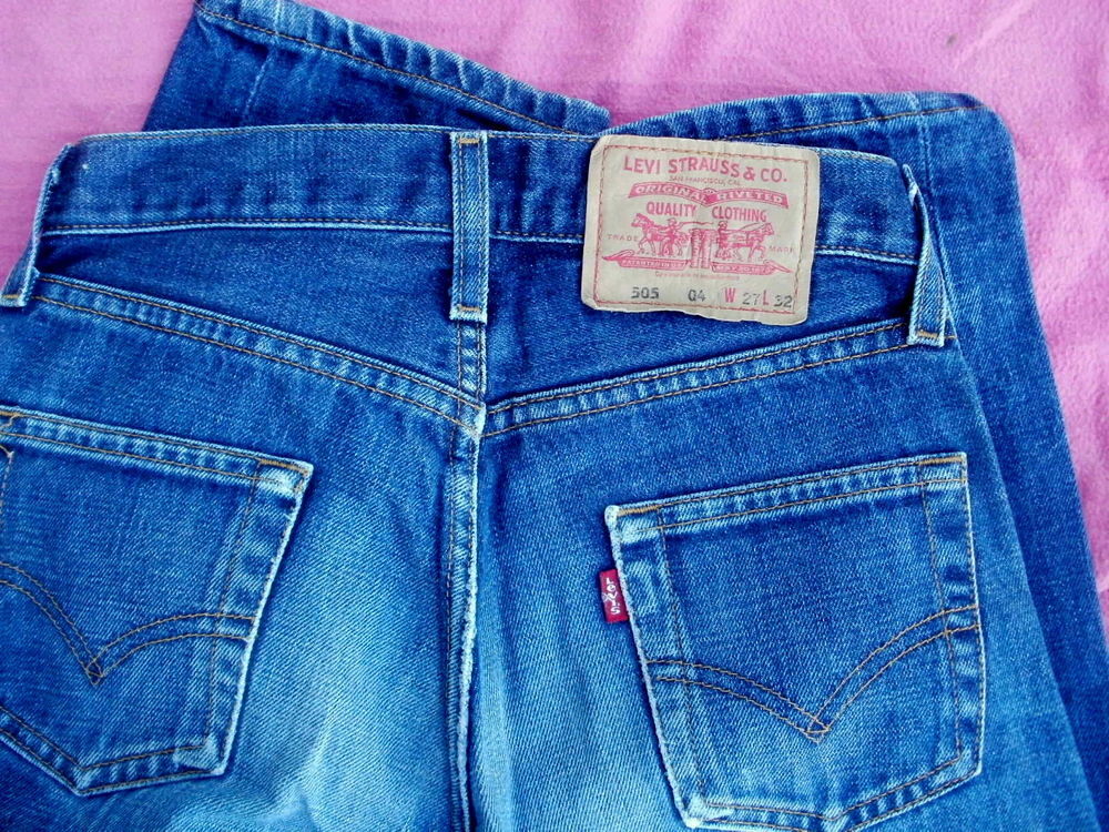 Jean LEVY STRAUSS W27 L 32 = 36/38 Vêtements