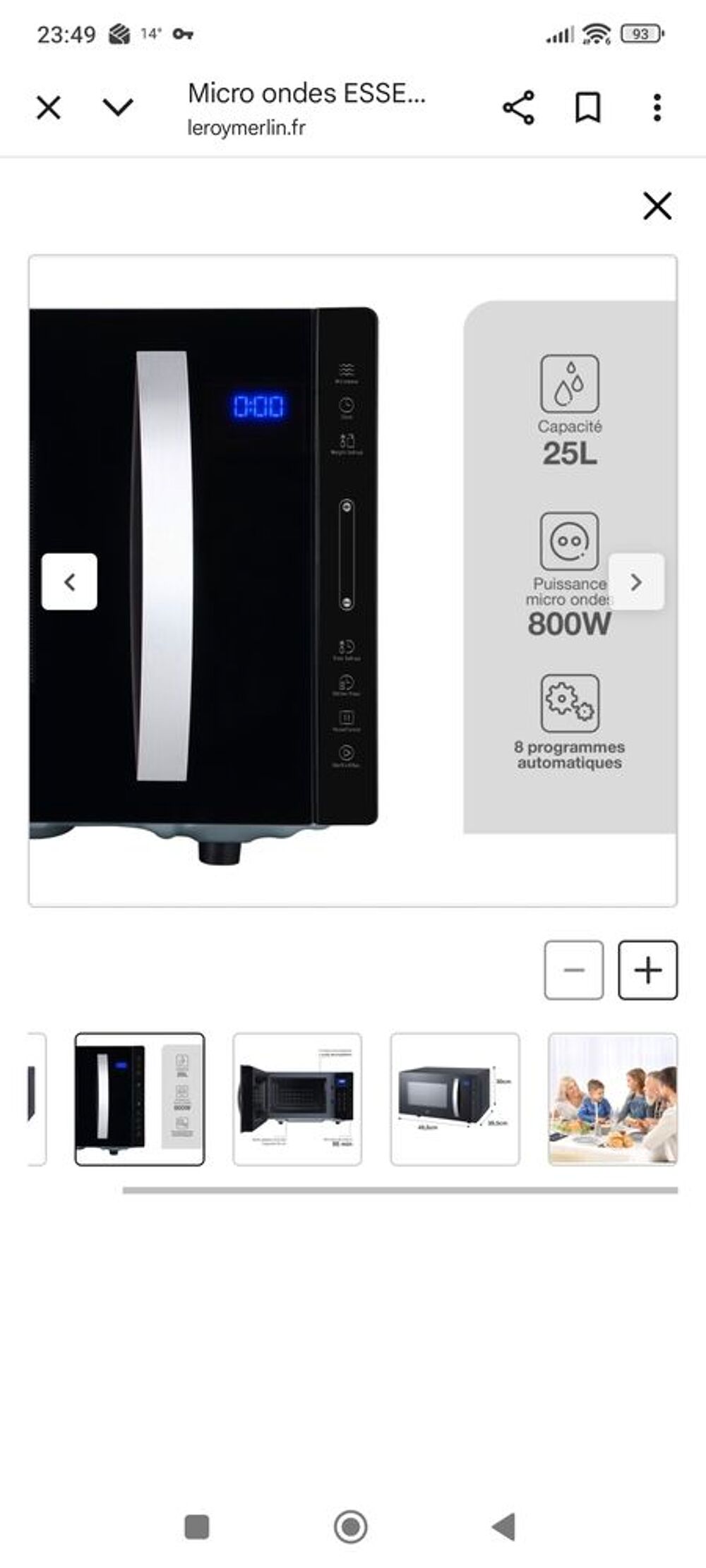 micro ondes Neuf Electroménager
