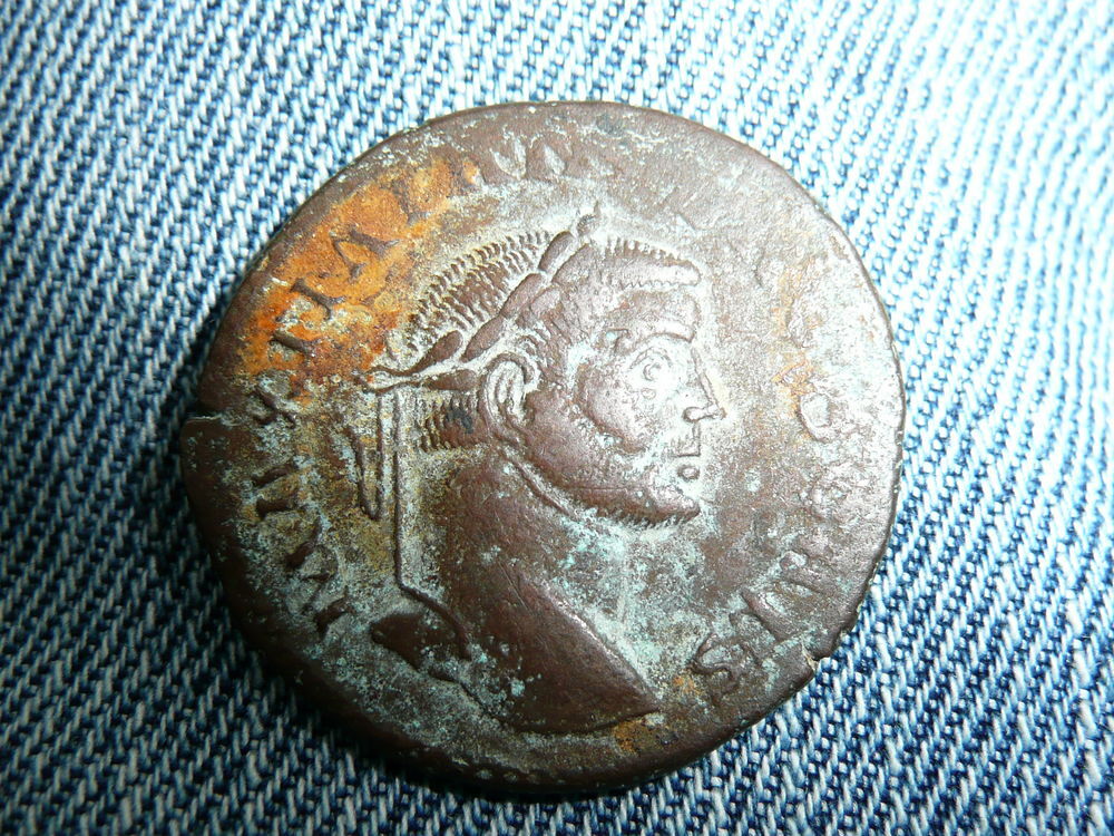 Sesterce Follis de Gal&egrave;re 305-311 Monnaie Romaine 
