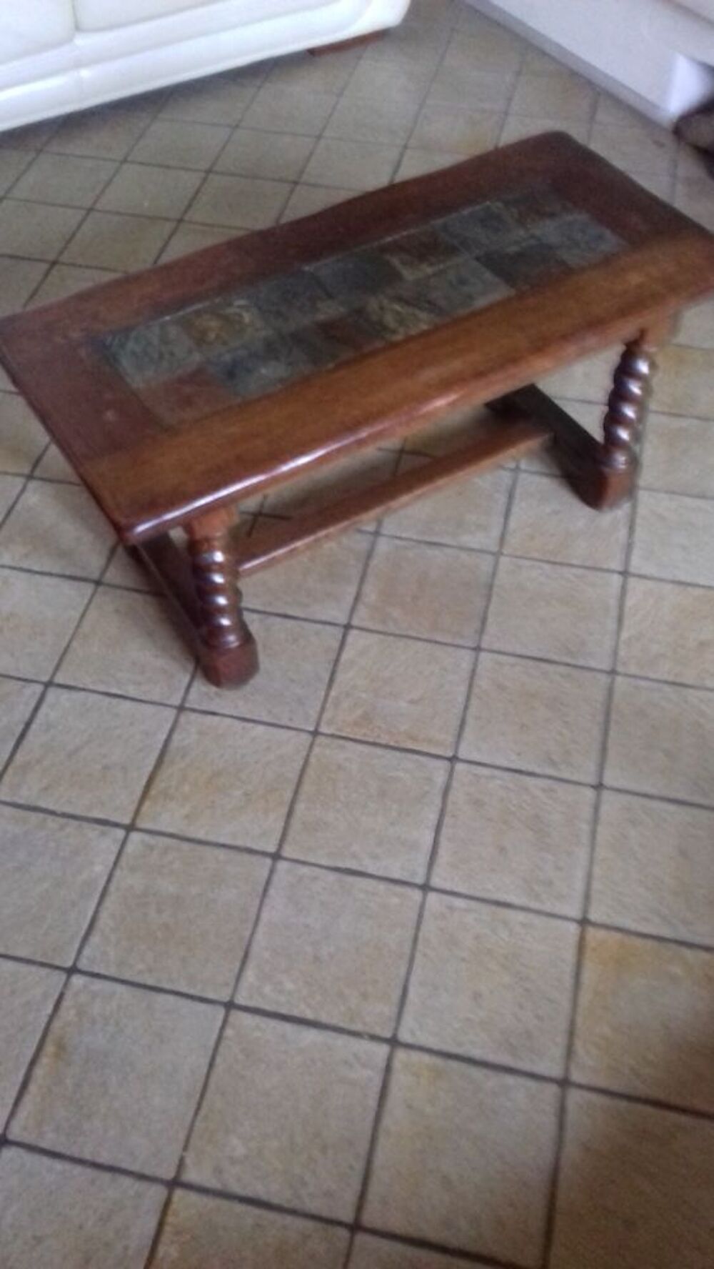 table basse ch&ecirc;ne Tr&egrave;s bon &eacute;tat. Meubles