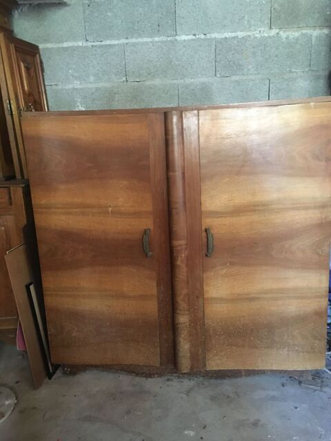 Armoire annes 50 en bois 10 Le Bois-Plage-en-R (17)
