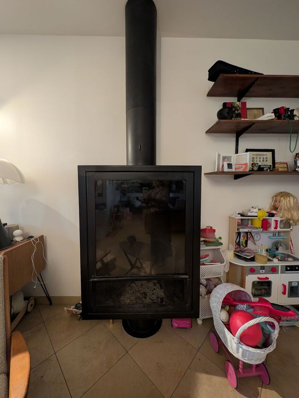 Chemin&eacute;e / po&ecirc;le Focus Eurofocus 950 ? Dominique Imbert Meubles