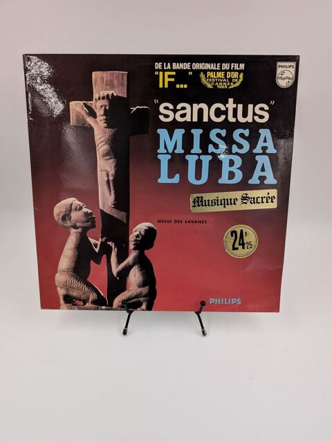 Vinyle 33 tours Film IF? Sanctus  Missa Luba 4 Vulbens (74)
