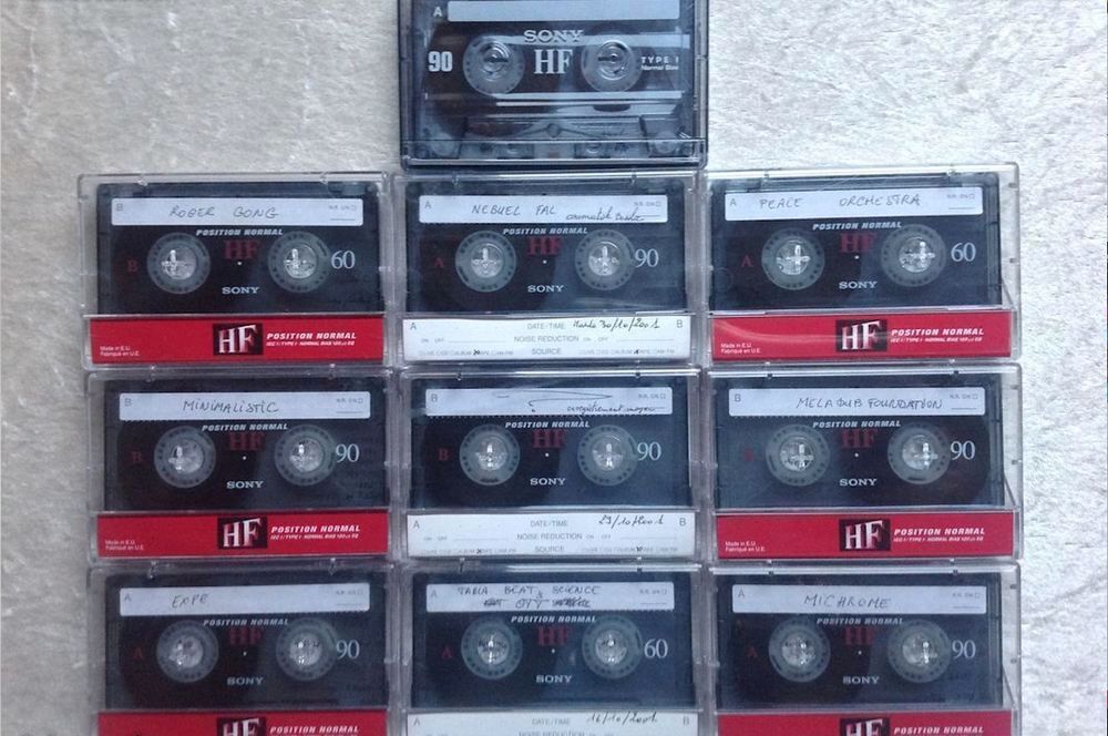 10 CASSETTES AUDIO TDK MAXELL 60/90mn R&Eacute;ENREGISTRABLE Envoi CD et vinyles