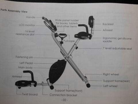 v�lo sport d'appartement, semi neuf 100 Cornillon-Confoux (13)