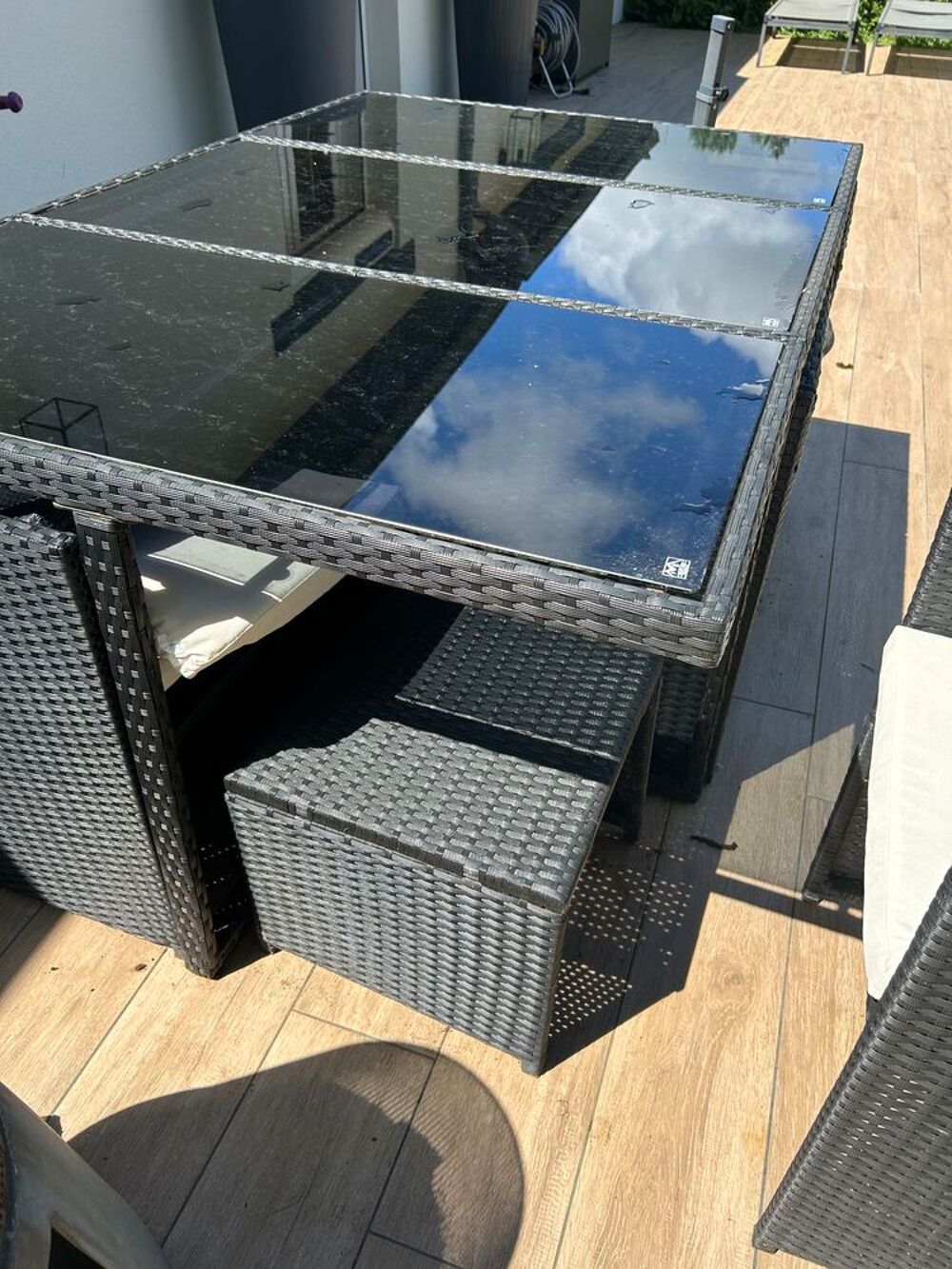 Table et fauteuil de jardin Jardin