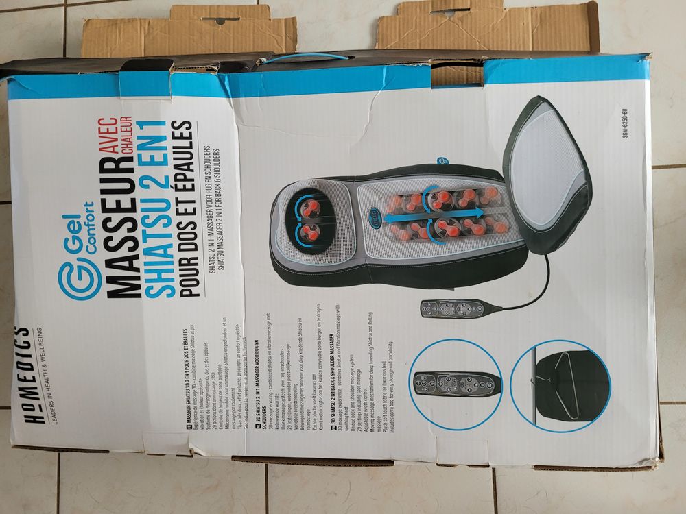 Masseur shiatsu 2en1 Sports