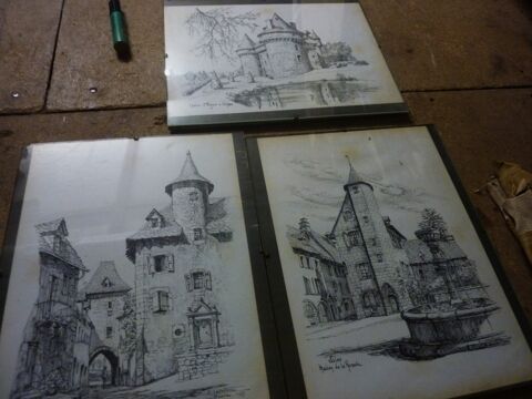 Gravure  Pastel  et autre 0 Saint-Médard-en-Jalles (33)