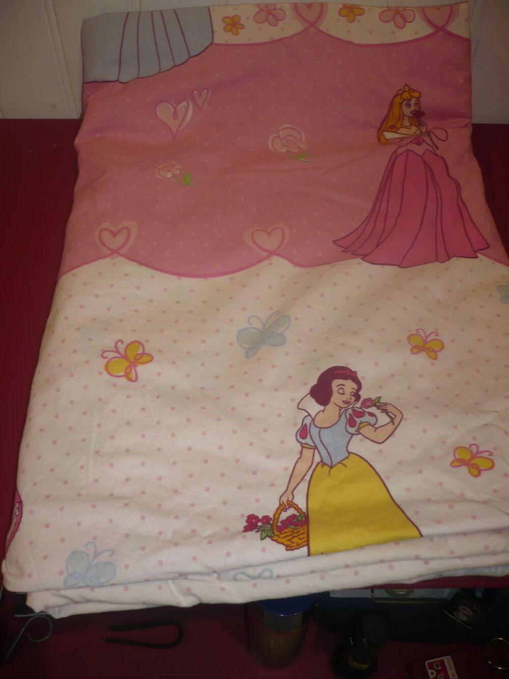 PARURE HOUSSE DE COUETTE ET TAIE OREILLER WALD DISNEY Puériculture