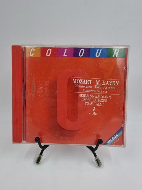 CD de musique Mozart / M. Haydn : Hornkonzerte / Baumann 1 Vulbens (74)