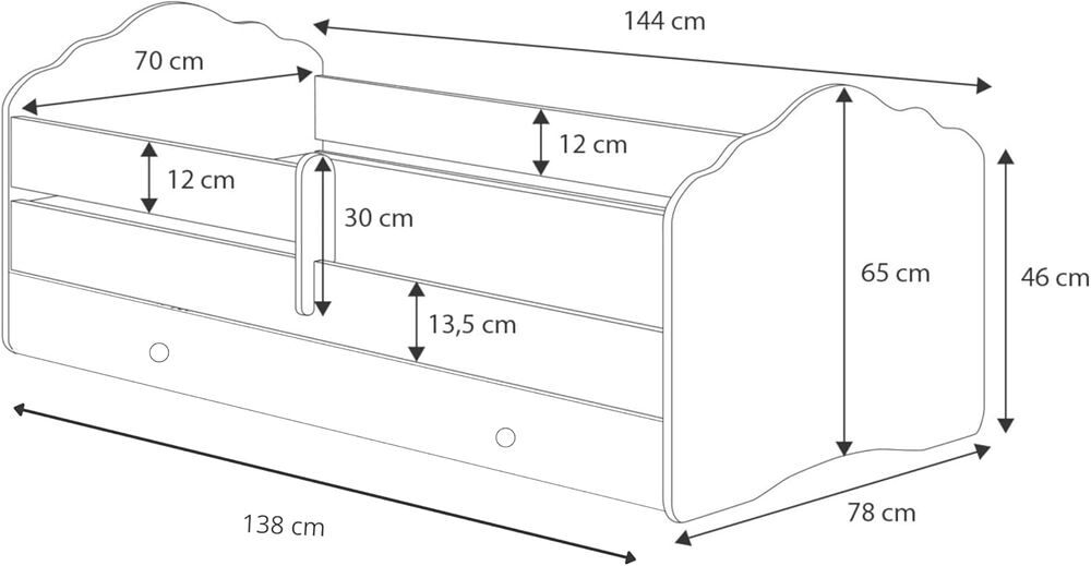 lit enfant mix Mobilier enfants