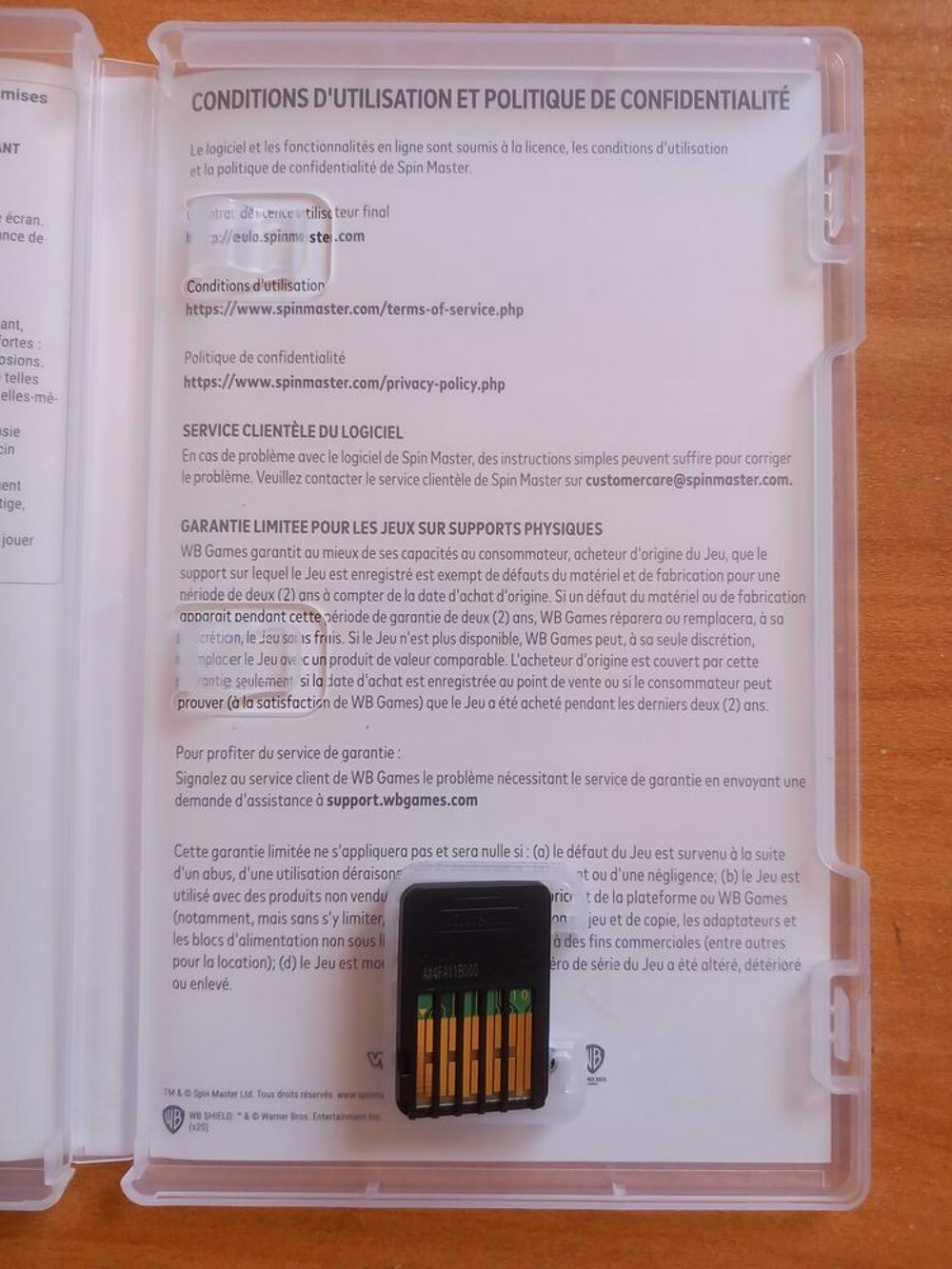 JEU SWITCH BAKUGAN	ETAT NEUF	 Consoles et jeux vid�os