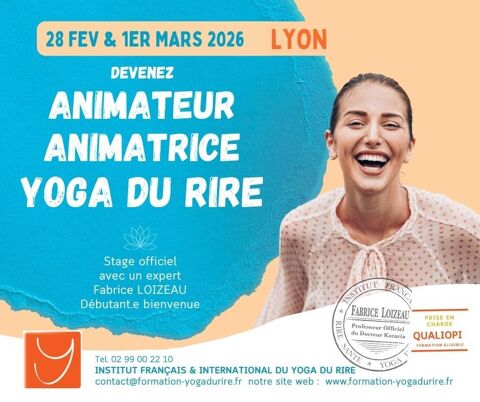 Animateur-trice de yoga du rire à Lyon 0 69001 Lyon
