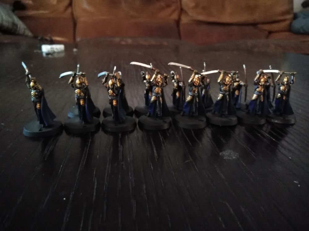 Figurine seigneur des anneaux - Arm&eacute;e elfs 