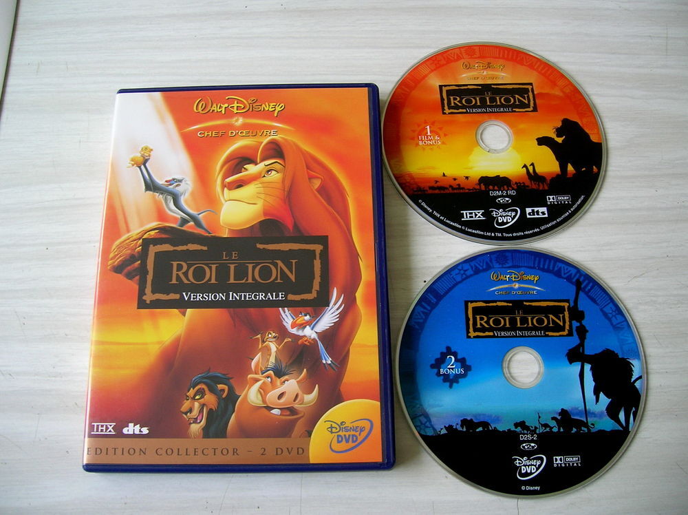 DVD LE ROI LION 2 - COLLECTOR DVD et blu-ray