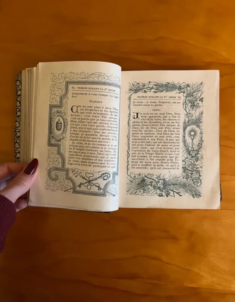 Misal catholique ancien vintage - Livre de pri&egrave;re religieux Livres et BD