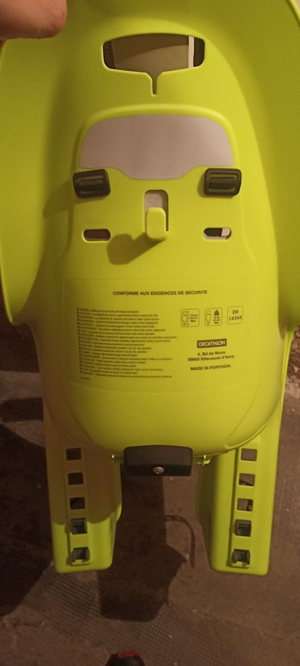 Si&egrave;ge v&eacute;lo pour enfants Vlos