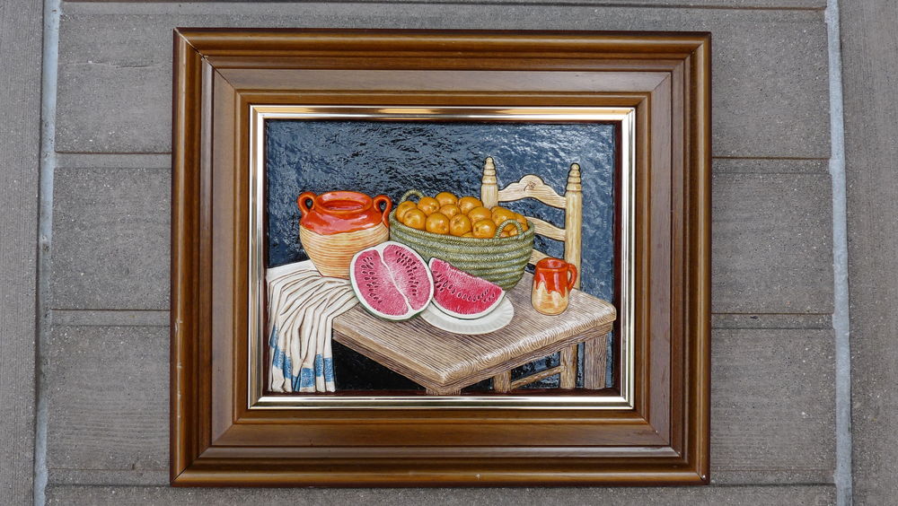 Tableau en relief artisanal Décoration