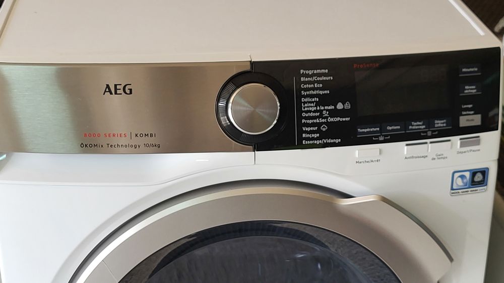 MACHINE A LAVER SECHANTE AEG SERIE 8000 Electroménager