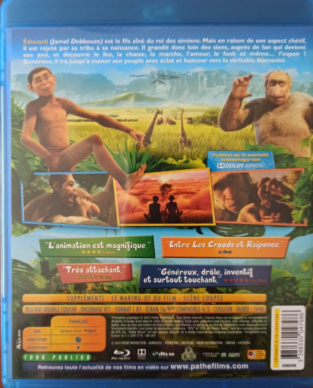 BluRay Pourquoi j'ai pas mang&eacute; mon p&egrave;re DVD et blu-ray