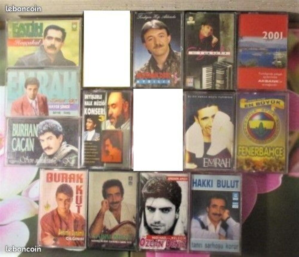Cassettes audio import de musique et chanteurs Turcs CD et vinyles