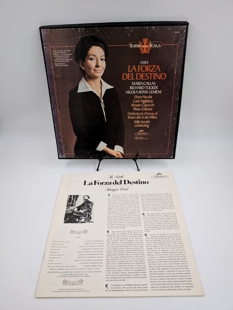 Coffret Vinyle 33 tours Verdi : La Forza del Destino  7 Vulbens (74)