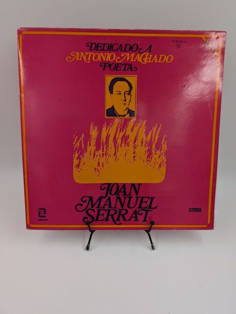 Vinyle 33 tours Joan Manuel Serrat : Dedicado a Antonio... 10 Vulbens (74)