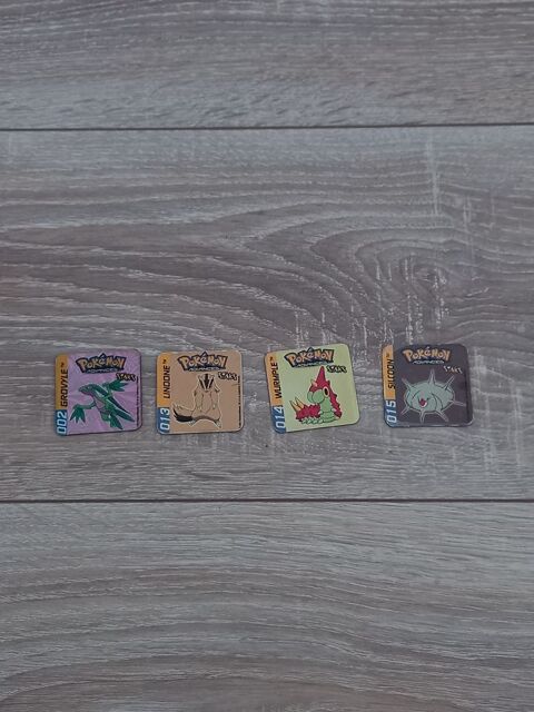 Lot de 4 magnets POKEMON pour collection 7.5 Villiers (86)