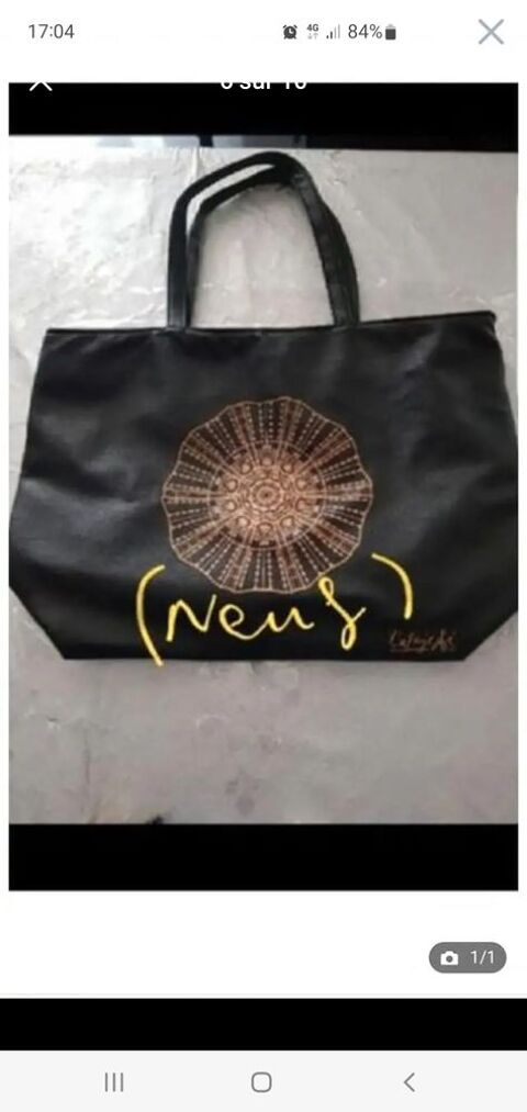 sac cabas noir galerie lafayette ( neuf) 8 Bron (69)