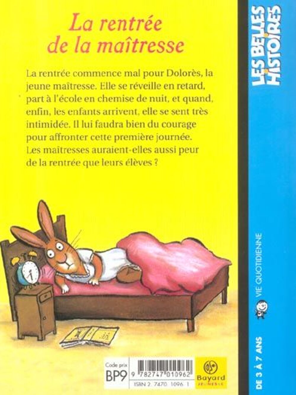 LA RENTREE DE LA MAITRESSE (&eacute;dition 2004) Livres et BD