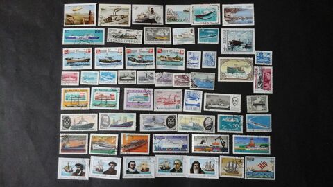 Timbres sur les bateaux 4 Angers (49)