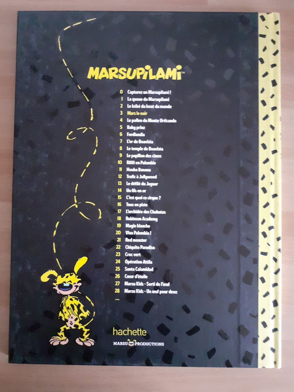 Marsupilami - Tome 3 : Mars le noir Livres et BD