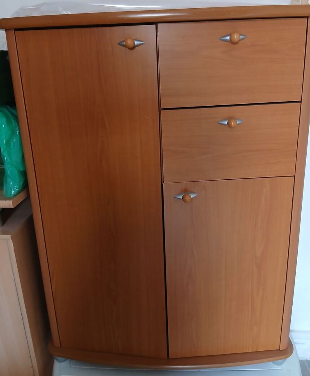 meuble 3 &eacute;tag&egrave;res 2 tiroirs Meubles