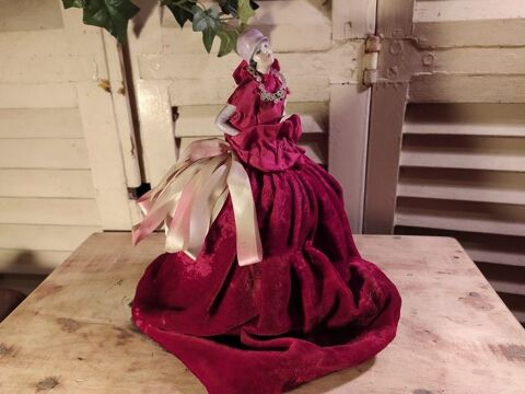 Poupe Porcelaine Pique-Aiguilles Art dco 180 Loches (37)