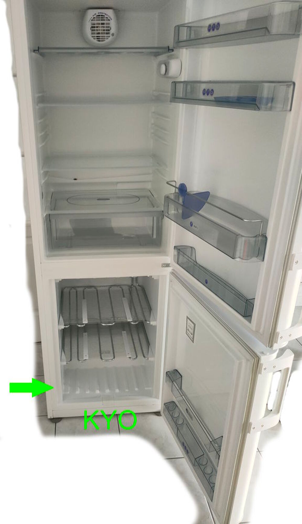 Whirlpool Panier cong&eacute;lation blanc tiroir bas 481241868299 Electroménager
