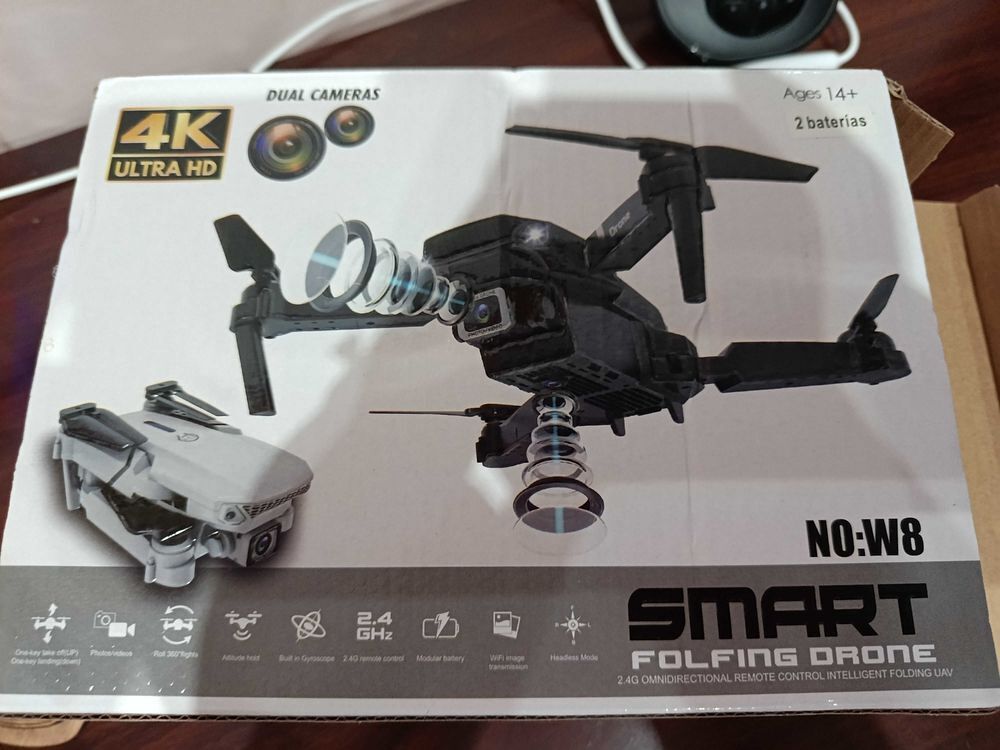 Drone pliable double cam&eacute;ras neuf Consoles et jeux vidéos