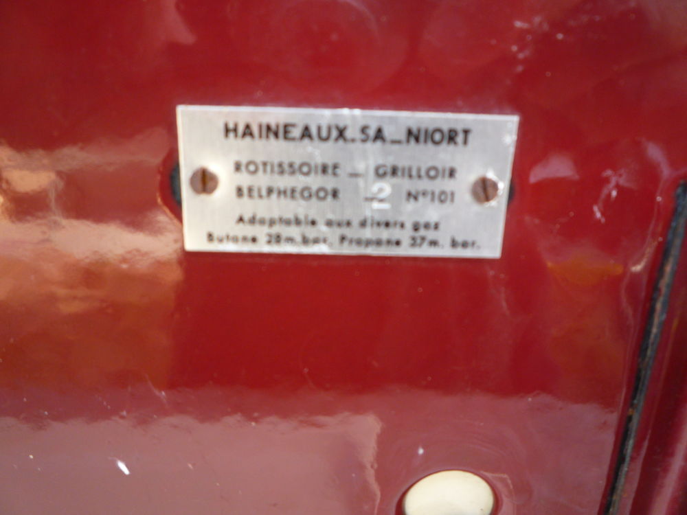 Rotissoire /grilloir Belphegor Haineaux Niort
vintage 