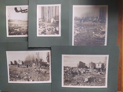 Photographies Anciennes Explosion de L'Usine Rollet 1915 1 Loches (37)