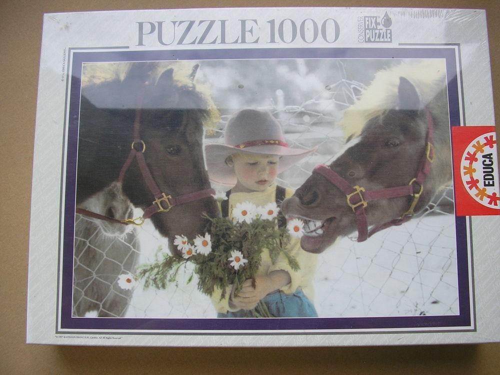Puzzle chevaux Jeux / jouets