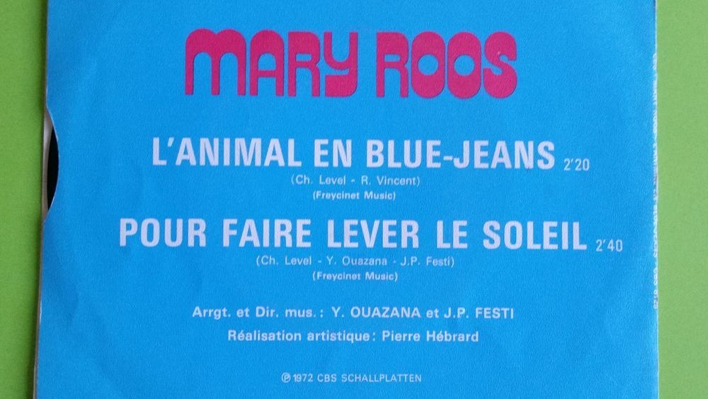 MARY ROOS CD et vinyles