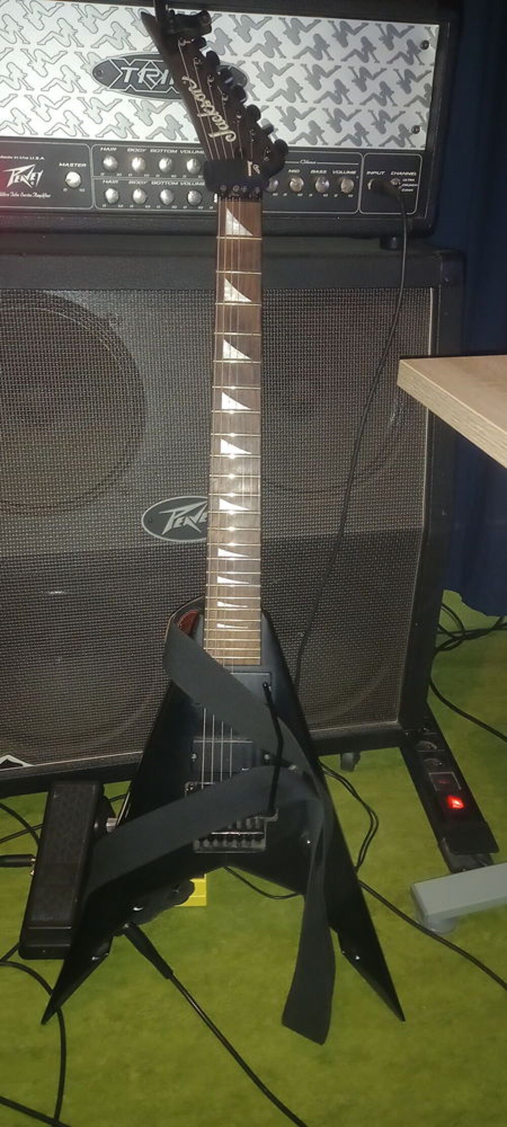 Jackson KV7 BKS Corey Beaulieu Instruments de musique