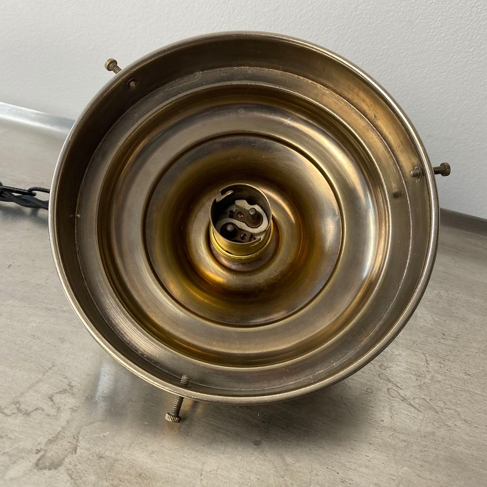 ANCIENNE LAMPE SUSPENSION LAMPE ART-DECO XL VINTAGE Décoration