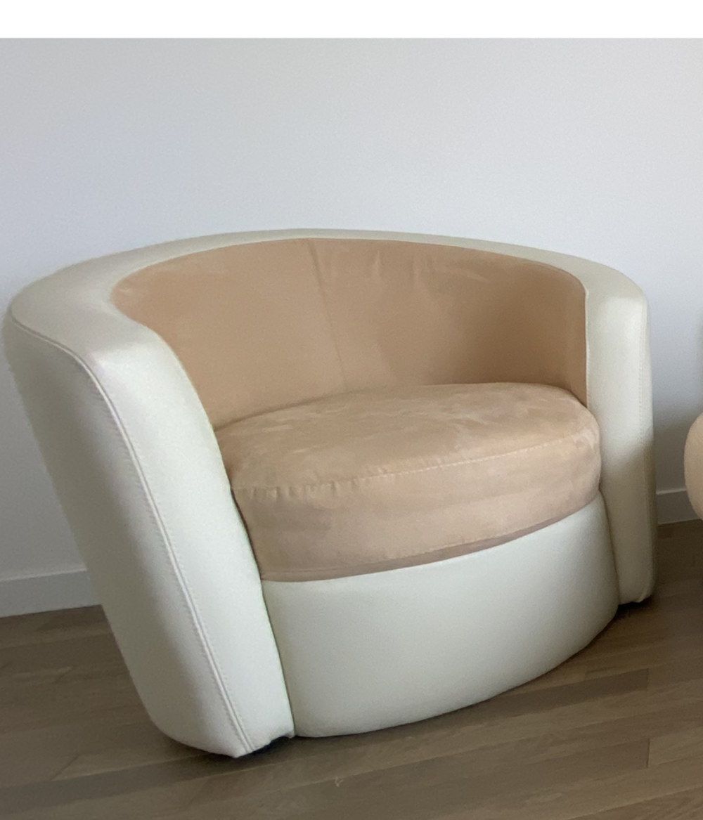 Ensemble canap&eacute; et fauteuil cuir excellent &eacute;tat Meubles