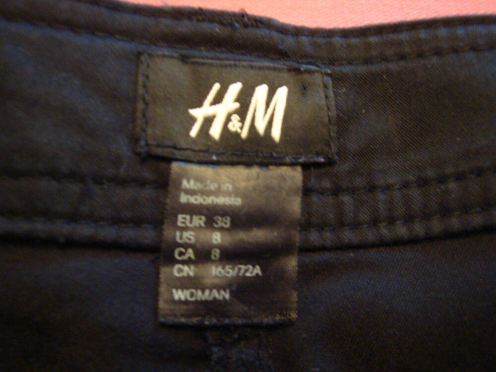 Short noir H&amp;M Vêtements