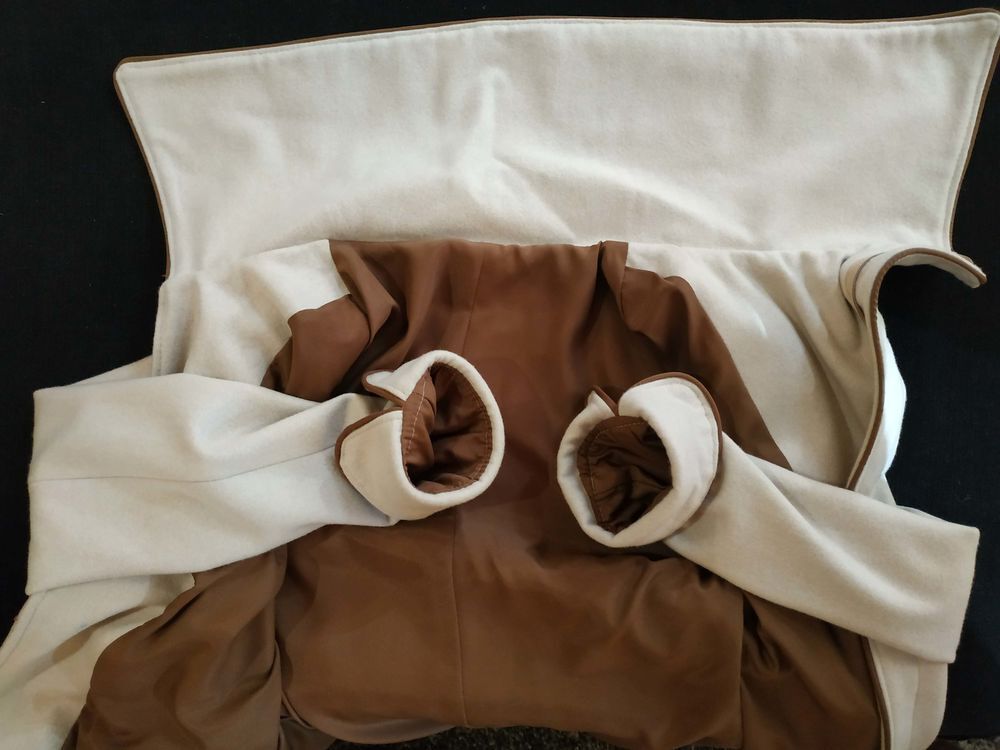 Veste laine blanche neuve, faite sur mesure Vêtements