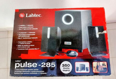 Système audio Labtec Pulse-285 2.1 ? Enceintes satellites + 30 Nice (06)