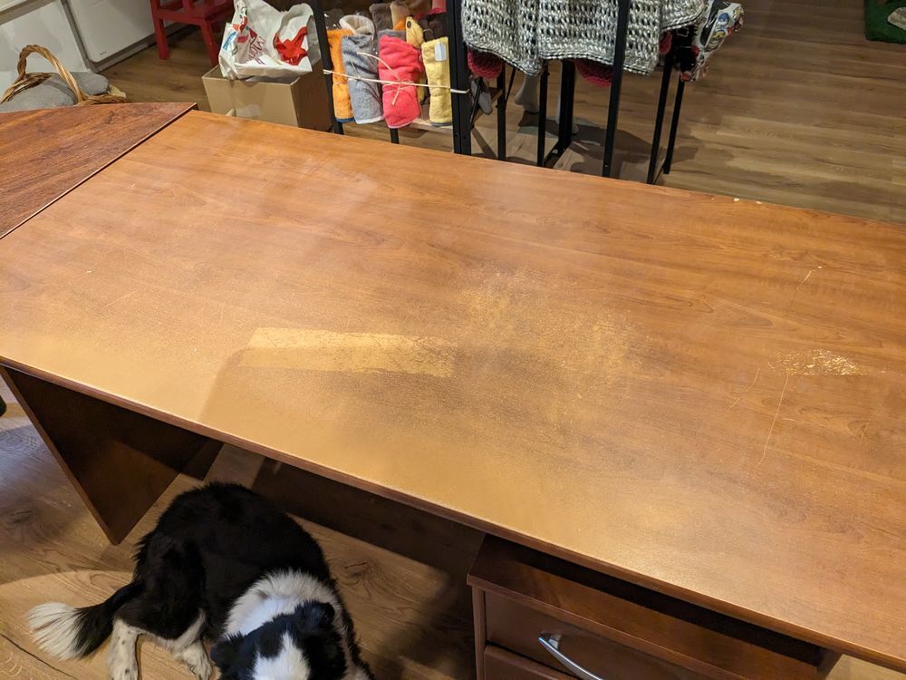 Tr&egrave;s+grand+bureau+en+angle Meubles