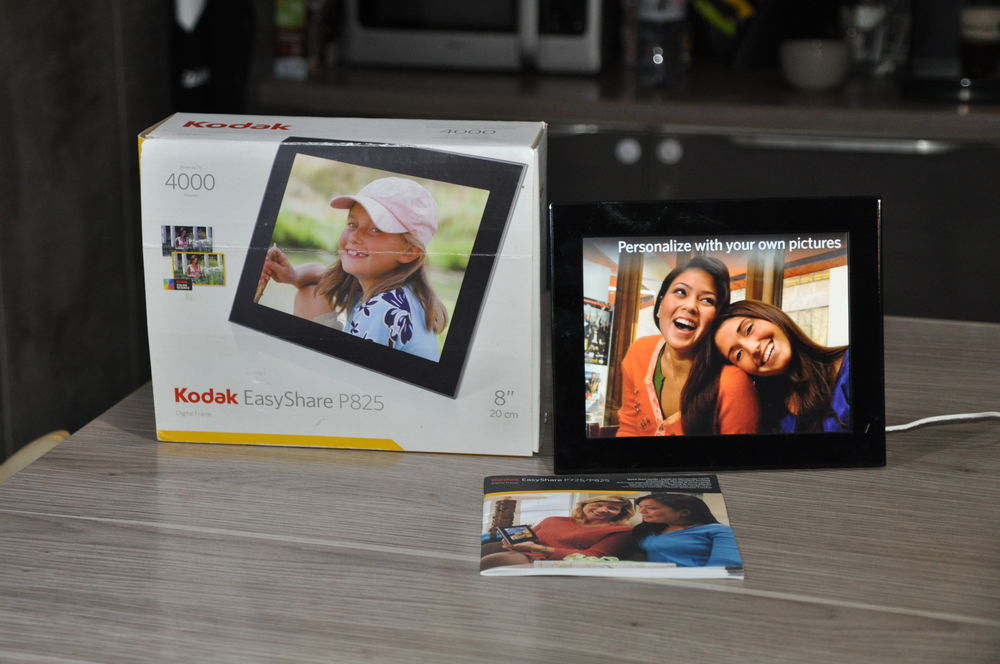 Cadre photo KODAK EasyShare P825 Photos/Video/TV