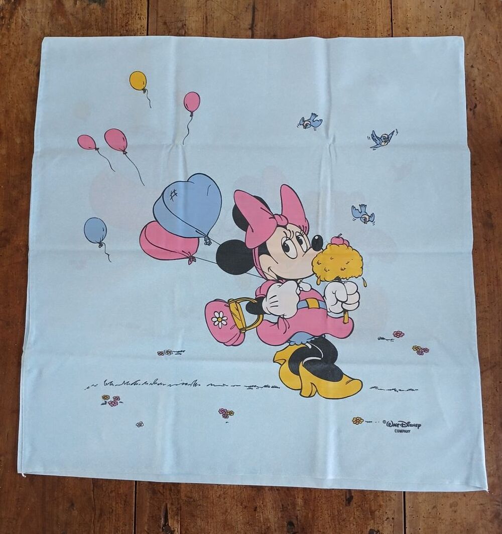 TAIE D'OREILLER WALT DISNEY MICKEY ET MINNIE Décoration