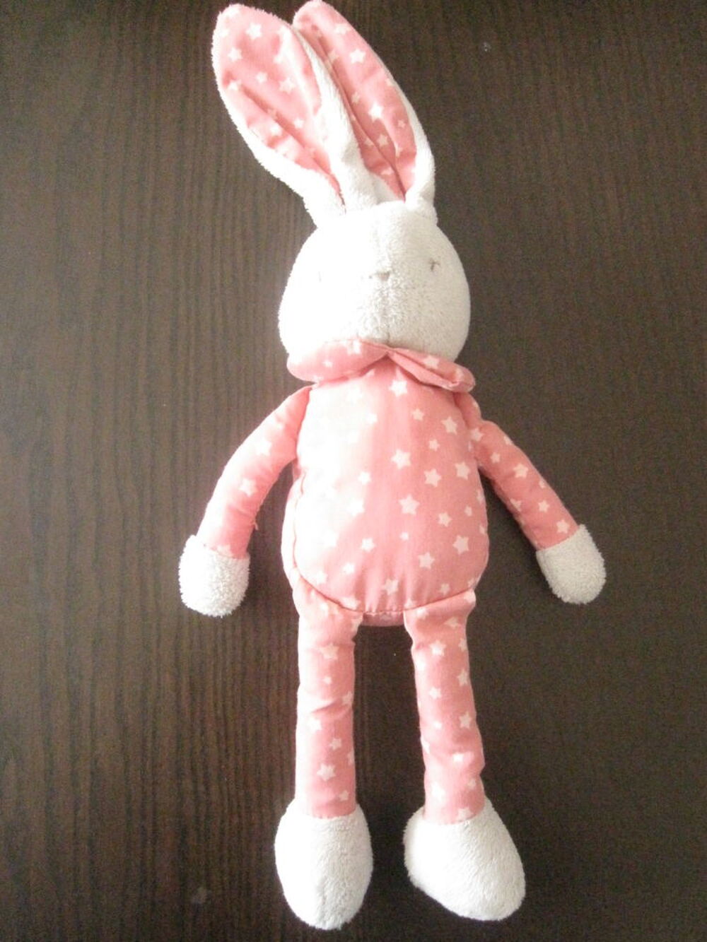 Lapin klorane rose &eacute;toiles blanches Jeux / jouets